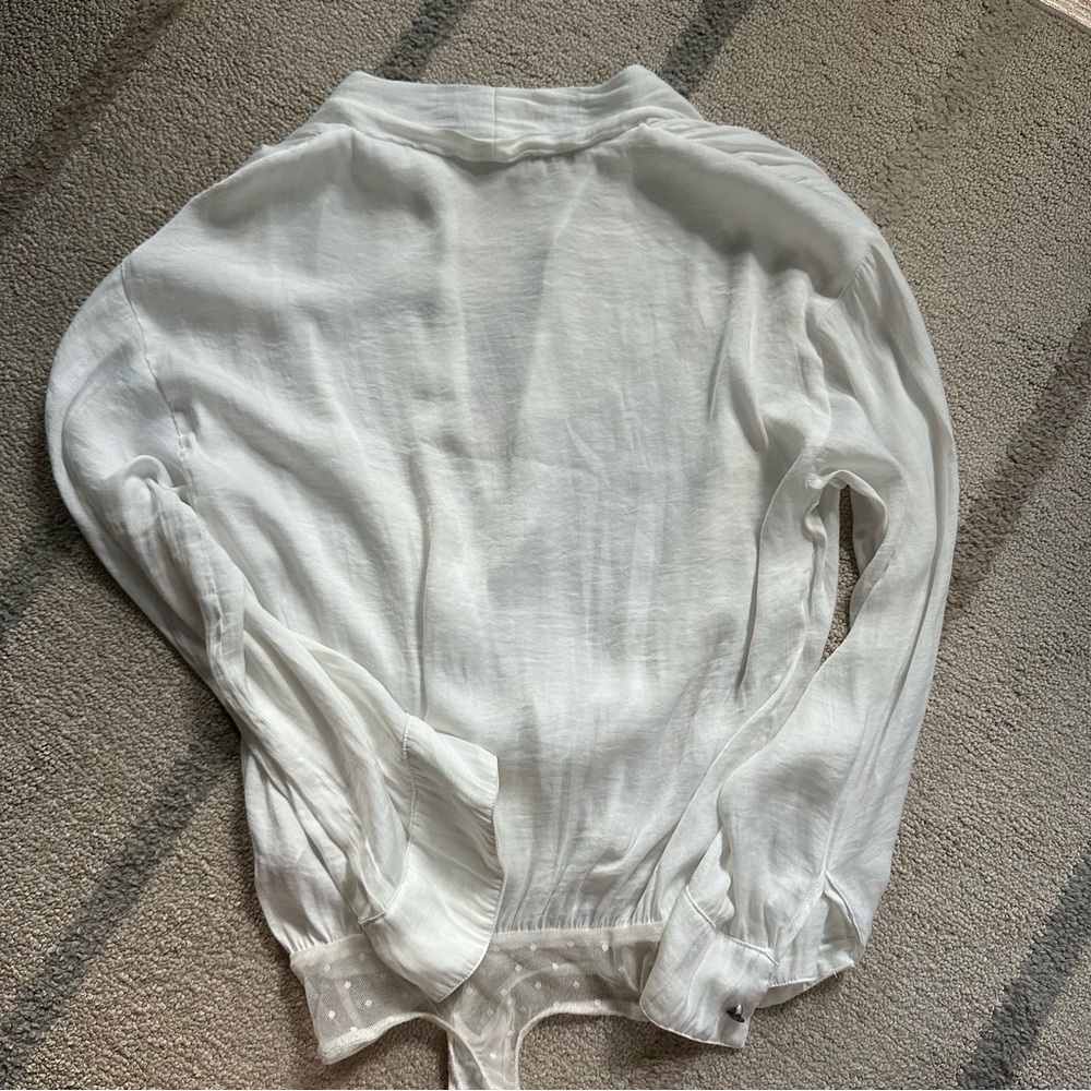 FREE PEOPLE White Plunge Thong Bodysuit - Picture 7 of 11